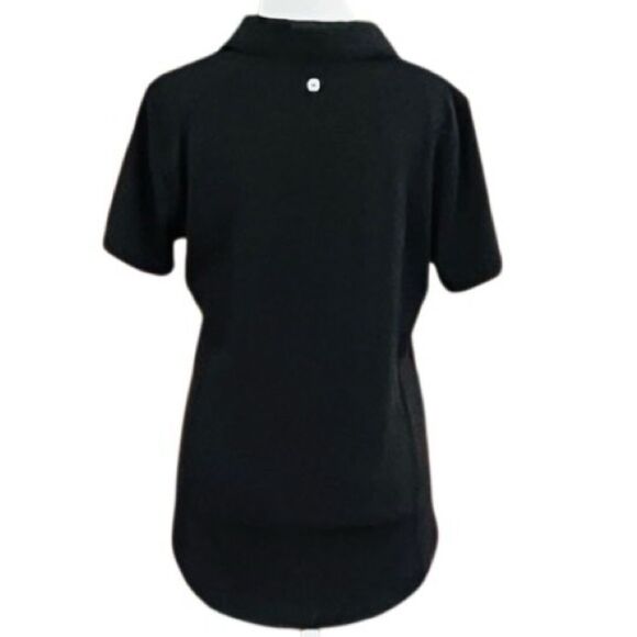 Soybu Black Women's Endurance Polo button front size S. - Picture 2 of 6